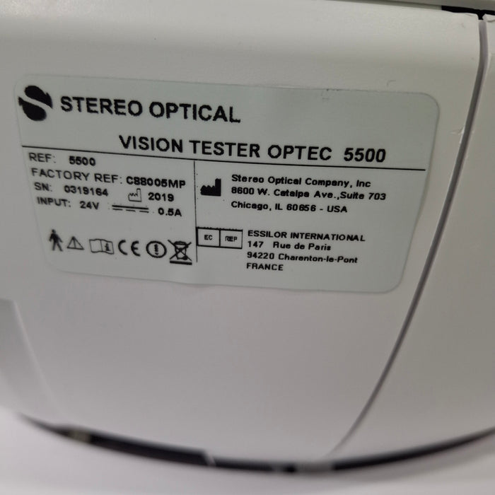 Stereo Optical Stereo Optical Optec 5500 Vision Tester Test Equipment reLink Medical