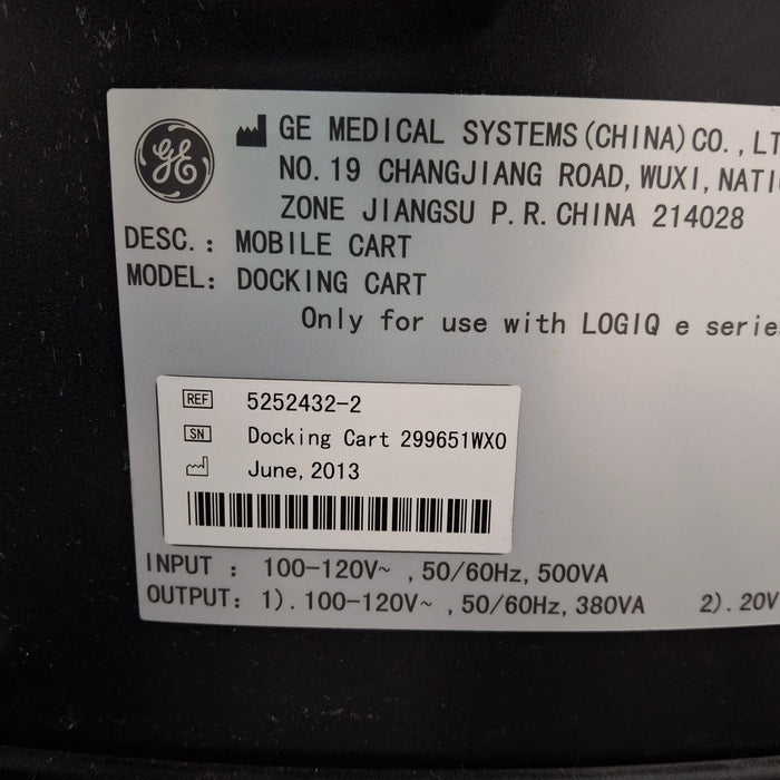 GE Healthcare NextGen Logiq e Ultrasound