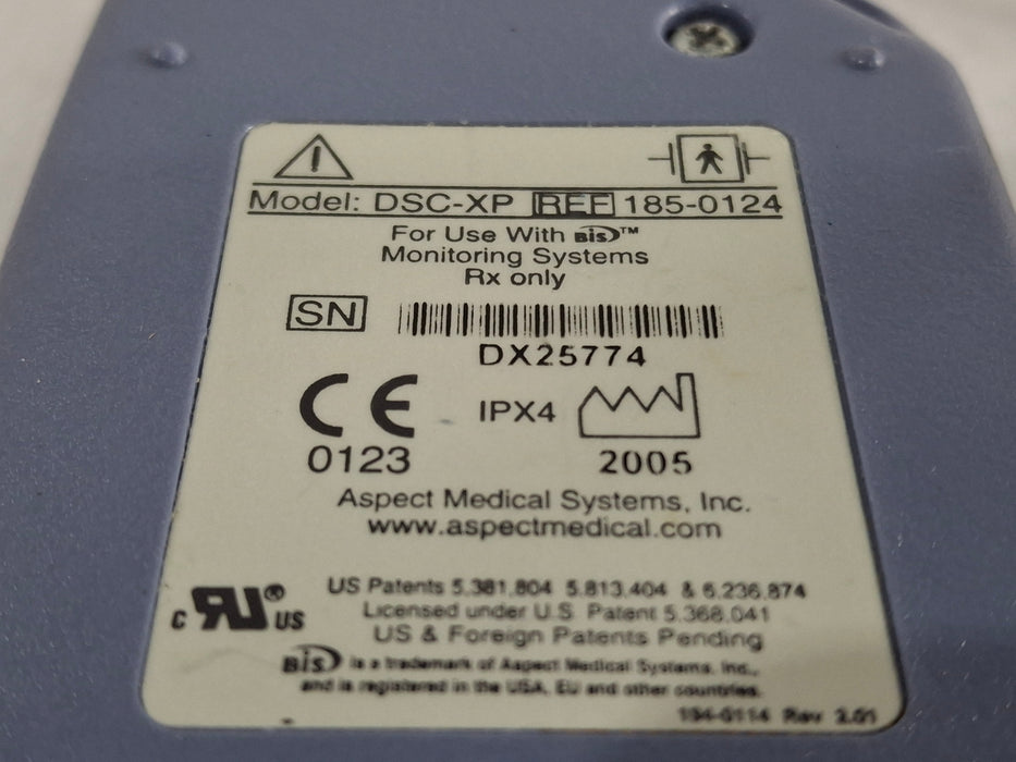 Aspect Medical Systems Aspect Medical Systems DSC-XP Bispectral Index Monitor Cable Patient Monitors reLink Medical