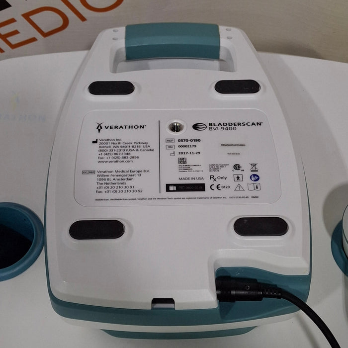 Verathon Medical, Inc BVI 9400 Bladderscan