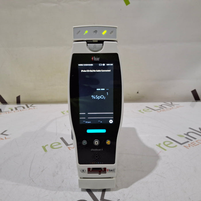 Masimo Masimo Radical 7 Pulse Oximeter w/ Base Patient Monitors reLink Medical