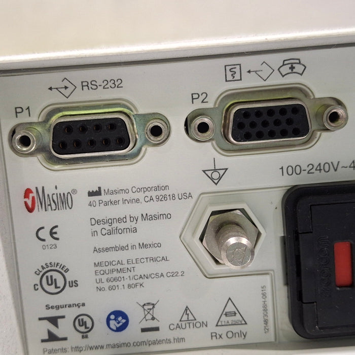 Masimo Masimo Radical 7 Pulse Oximeter w/ Base Patient Monitors reLink Medical