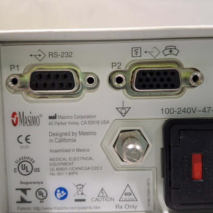 Masimo Masimo Radical 7 Pulse Oximeter w/ Base Patient Monitors reLink Medical