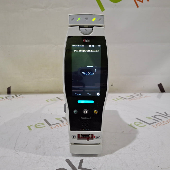 Masimo Masimo Radical 7 Pulse Oximeter w/ Base Patient Monitors reLink Medical