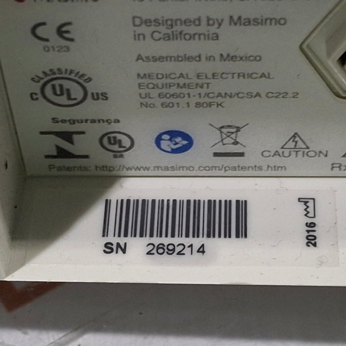 Masimo Masimo Radical 7 Pulse Oximeter w/ Base Patient Monitors reLink Medical