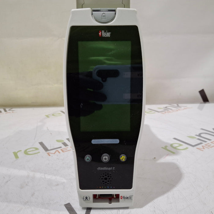 Masimo Masimo Radical 7 Pulse Oximeter w/ Base Patient Monitors reLink Medical