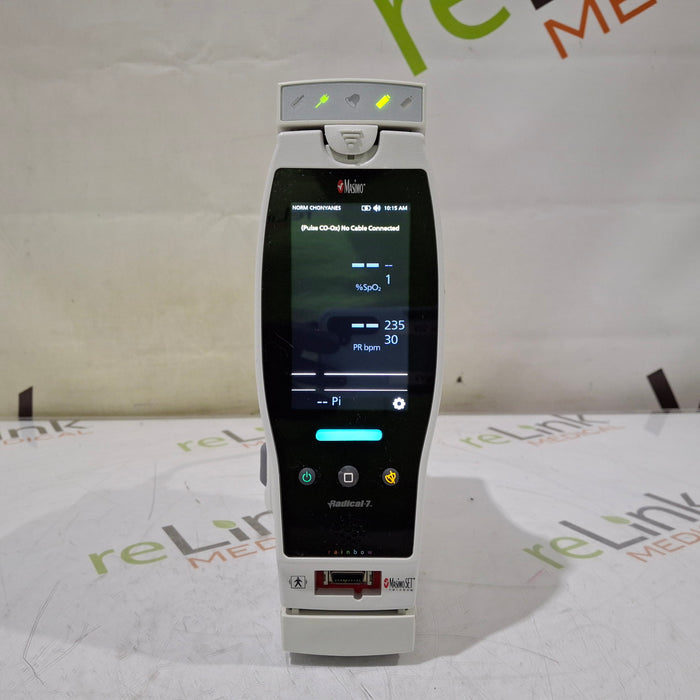 Masimo Masimo Radical 7 Pulse Oximeter w/ Base Patient Monitors reLink Medical