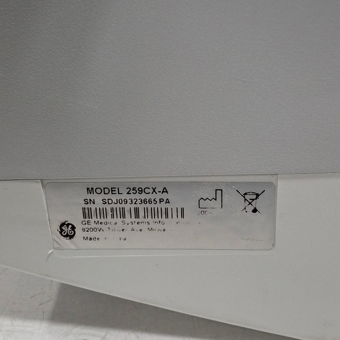 GE Healthcare GE Healthcare Corometrics 250cx Series Model 259cx-a Fetal Monitor Patient Monitors reLink Medical