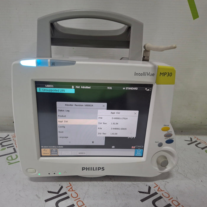Philips Philips IntelliVue MP30 Patient Monitor Patient Monitors reLink Medical
