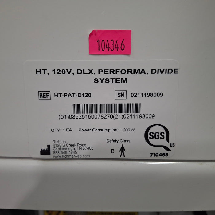 RichMar RichMar HT-PAT-D120 HydraTherm Hydrocollator Research Lab reLink Medical