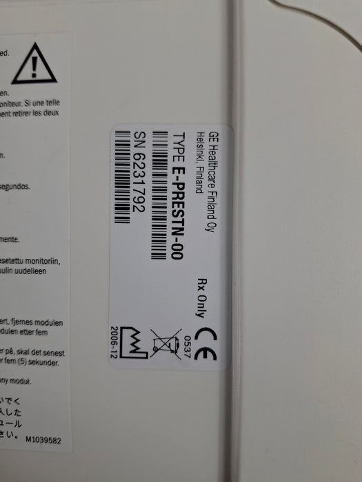 GE Healthcare GE Healthcare E-PRESTN-00 Module Patient Monitors reLink Medical