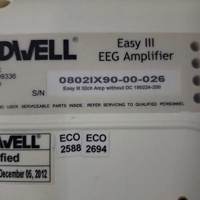 Cadwell Laboratories Inc. 190224-200 Easy III EEG Amplifier
