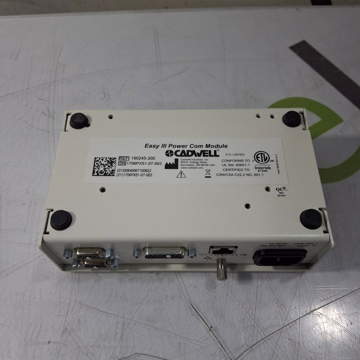 Cadwell Laboratories Inc. Cadwell Laboratories Inc. Easy III Power/Com Module EEG EMG Sleep Systems reLink Medical