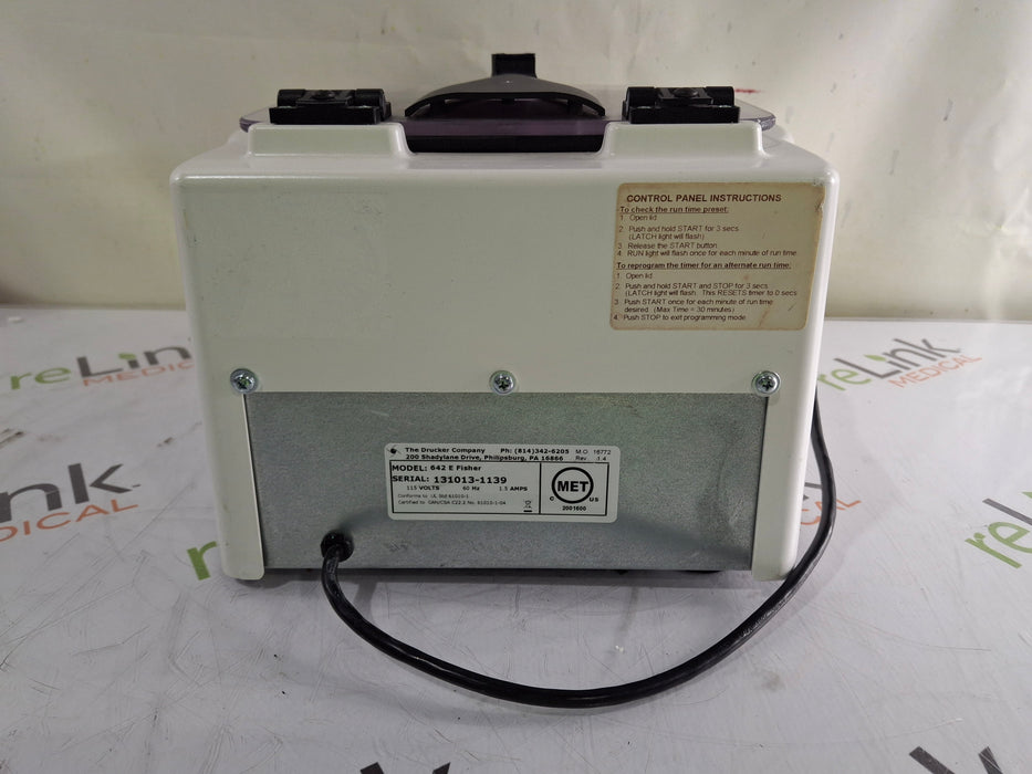 Drucker Diagnostics 642E Centrifuge