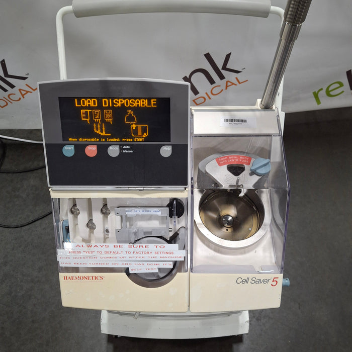 Haemonetics Haemonetics Cell Saver 5 Salvage Shed Blood Unit Perfusion reLink Medical