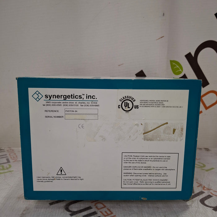 Synergetics Inc Synergetics Inc Photon-2X Laser Light Source Surgical Equipment reLink Medical