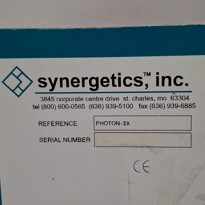 Synergetics Inc Synergetics Inc Photon-2X Laser Light Source Surgical Equipment reLink Medical