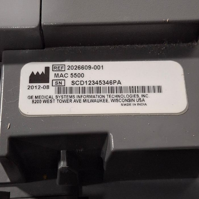 GE Healthcare GE Healthcare MAC 5500 ECG with CAM Module Cardiology reLink Medical