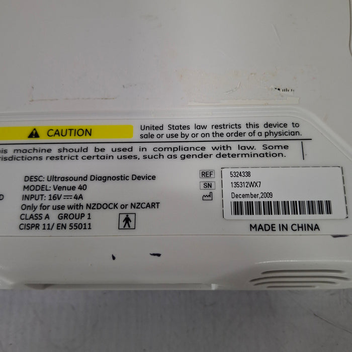 GE Healthcare GE Healthcare Venue 40 Ultrasound Ultrasound reLink Medical