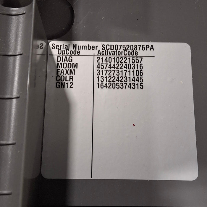 GE Healthcare MAC 5500 ECG with CAM Module