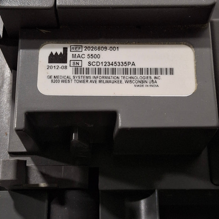 GE Healthcare GE Healthcare MAC 5500 ECG with CAM Module Cardiology reLink Medical