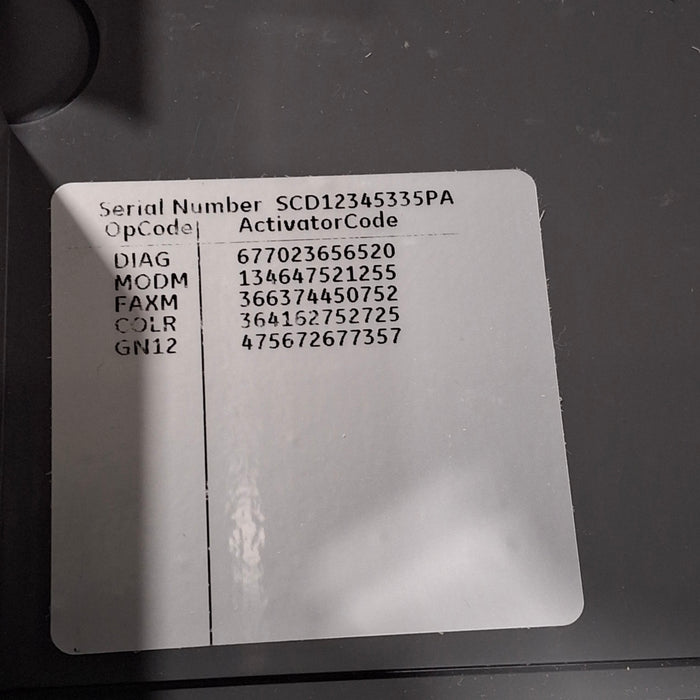 GE Healthcare GE Healthcare MAC 5500 ECG with CAM Module Cardiology reLink Medical