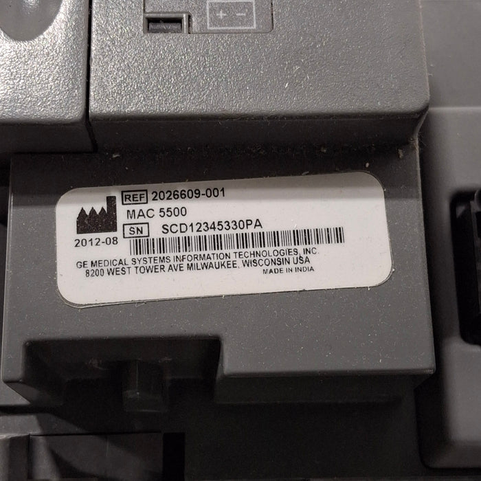 GE Healthcare MAC 5500 ECG with CAM Module