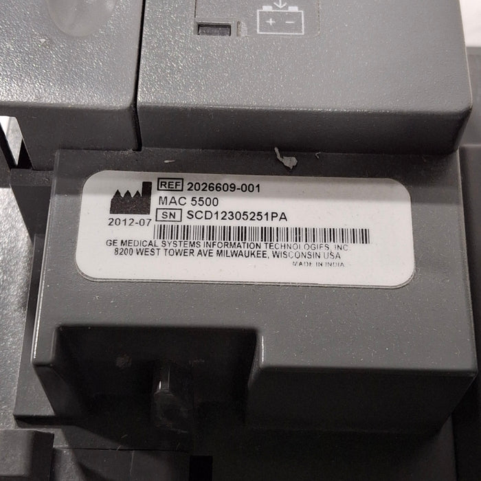 GE Healthcare GE Healthcare MAC 5500 ECG with CAM Module Cardiology reLink Medical