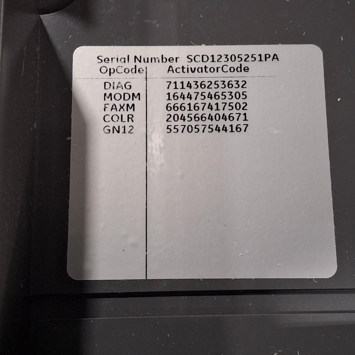 GE Healthcare GE Healthcare MAC 5500 ECG with CAM Module Cardiology reLink Medical