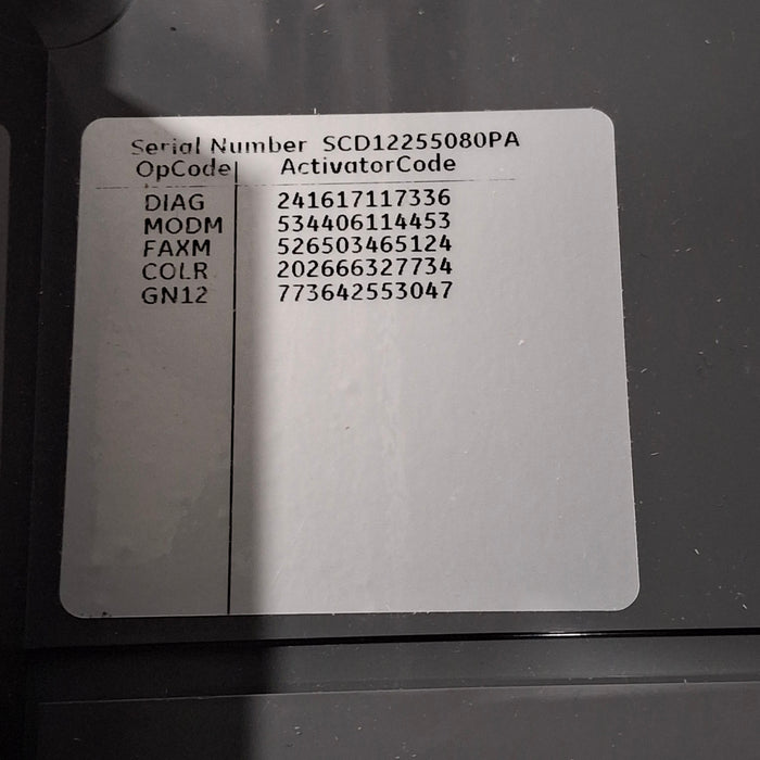 GE Healthcare GE Healthcare MAC 5500 ECG with CAM Module Cardiology reLink Medical