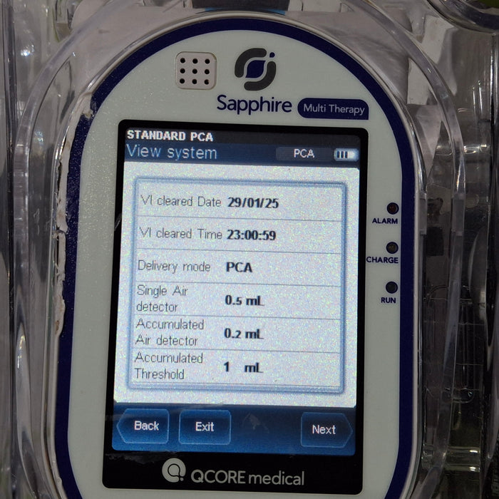 QCore Medical QCore Medical Sapphire Multi-Therapy Infusion Pump Infusion Pump reLink Medical
