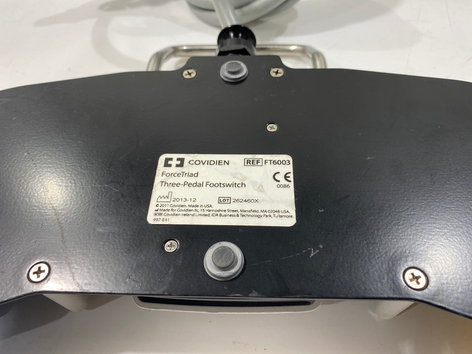 Covidien Covidien FT6003 Valleylab ForceTriad Three Pedal Footswitch Electrosurgical Units reLink Medical