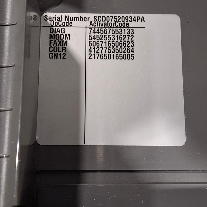 GE Healthcare MAC 5500 ECG with CAM Module