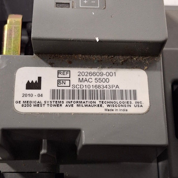 GE Healthcare GE Healthcare MAC 5500 ECG with CAM Module Cardiology reLink Medical