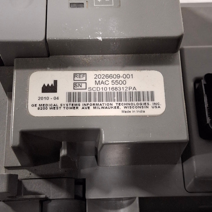 GE Healthcare GE Healthcare MAC 5500 ECG with CAM Module Cardiology reLink Medical