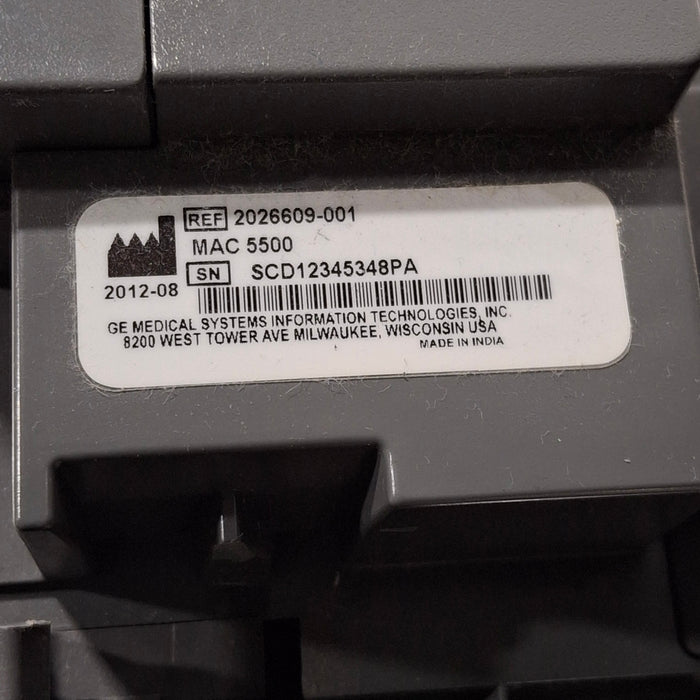 GE Healthcare MAC 5500 ECG with CAM Module