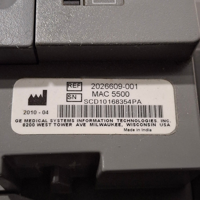 GE Healthcare GE Healthcare MAC 5500 HD ECG with CAM Module Cardiology reLink Medical
