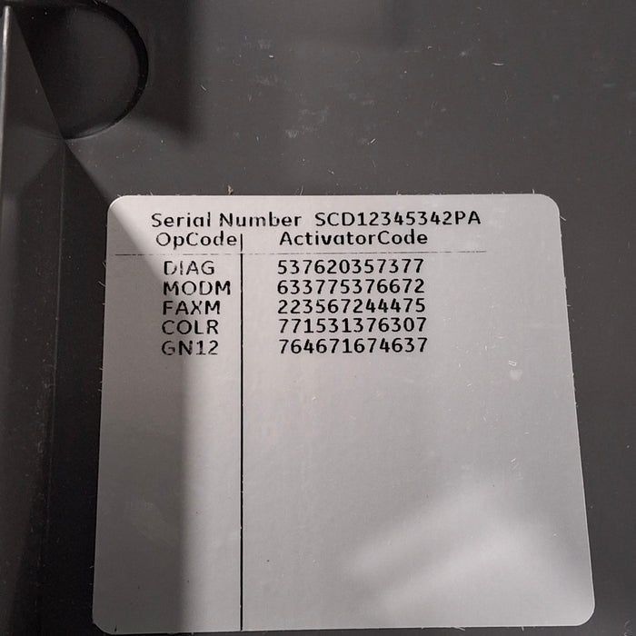 GE Healthcare GE Healthcare MAC 5500 ECG with CAM Module Cardiology reLink Medical