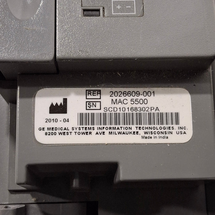 GE Healthcare MAC 5500 ECG with CAM Module