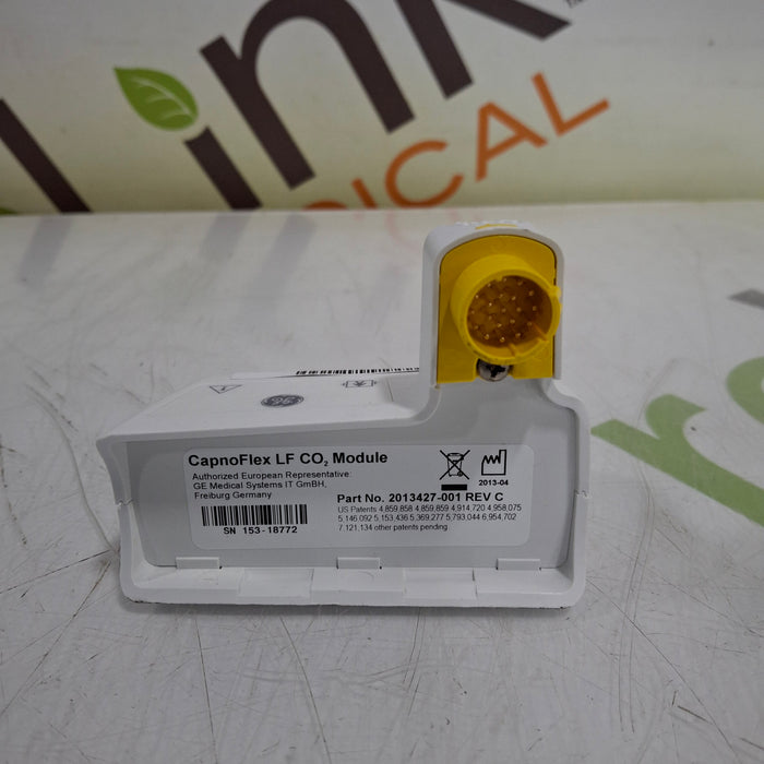 GE Healthcare GE Healthcare Capnoflex LF CO2 Module Patient Monitors reLink Medical