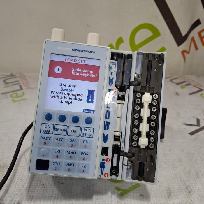 Baxter Baxter Sigma Spectrum 6.05.14 with A/B/G/N Battery Infusion Pump Infusion Pump reLink Medical