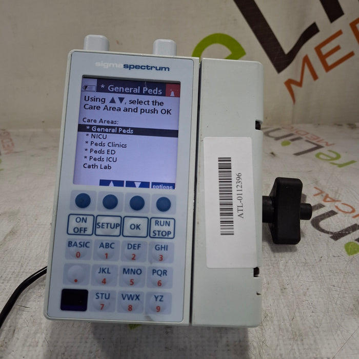 Baxter Baxter Sigma Spectrum 6.05.14 with A/B/G/N Battery Infusion Pump Infusion Pump reLink Medical
