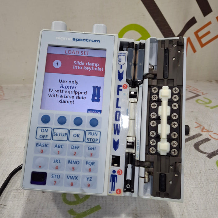 Baxter Baxter Sigma Spectrum 6.05.14 with A/B/G/N Battery Infusion Pump Infusion Pump reLink Medical