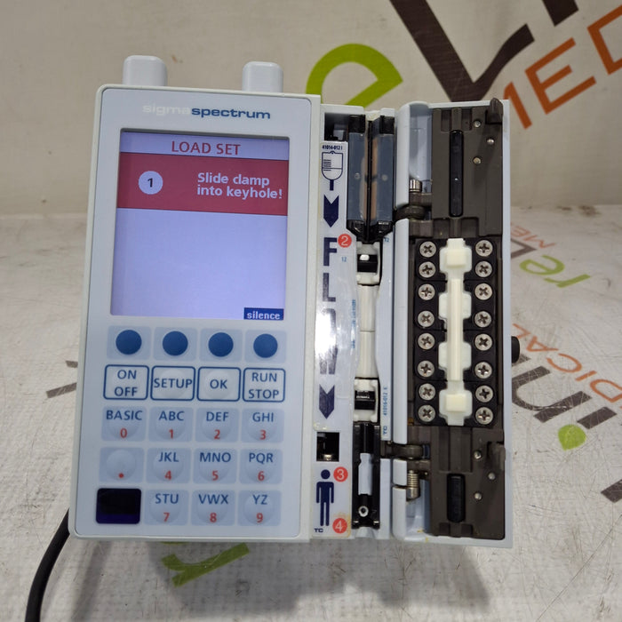 Baxter Baxter Sigma Spectrum 6.05.14 with A/B/G/N Battery Infusion Pump Infusion Pump reLink Medical
