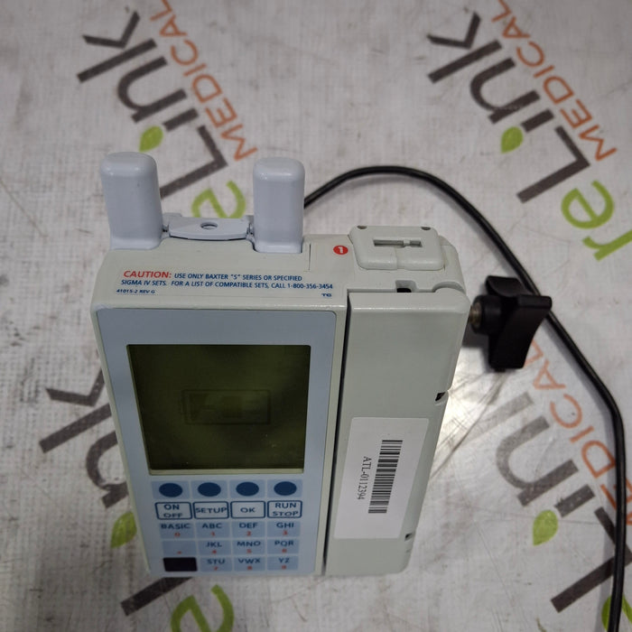 Baxter Baxter Sigma Spectrum 6.05.14 with A/B/G/N Battery Infusion Pump Infusion Pump reLink Medical