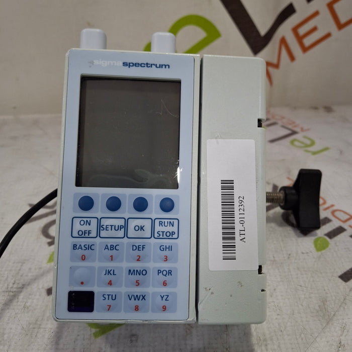 Baxter Baxter Sigma Spectrum 6.05.14 with A/B/G/N Battery Infusion Pump Infusion Pump reLink Medical