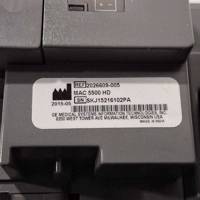 GE Healthcare GE Healthcare MAC 5500 HD ECG without CAM Module Cardiology reLink Medical