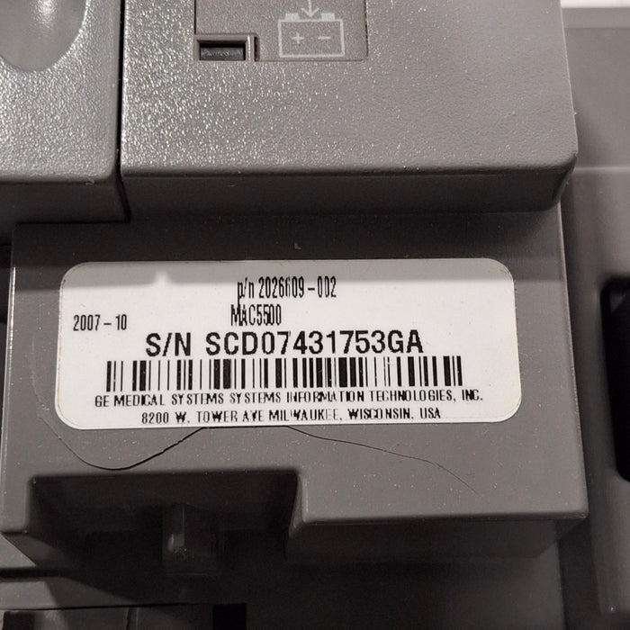 GE Healthcare GE Healthcare MAC 5500 ECG without CAM Module Cardiology reLink Medical