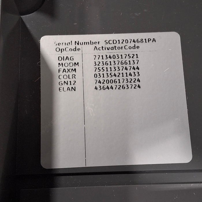 GE Healthcare GE Healthcare MAC 5500 ECG with CAM Module Cardiology reLink Medical