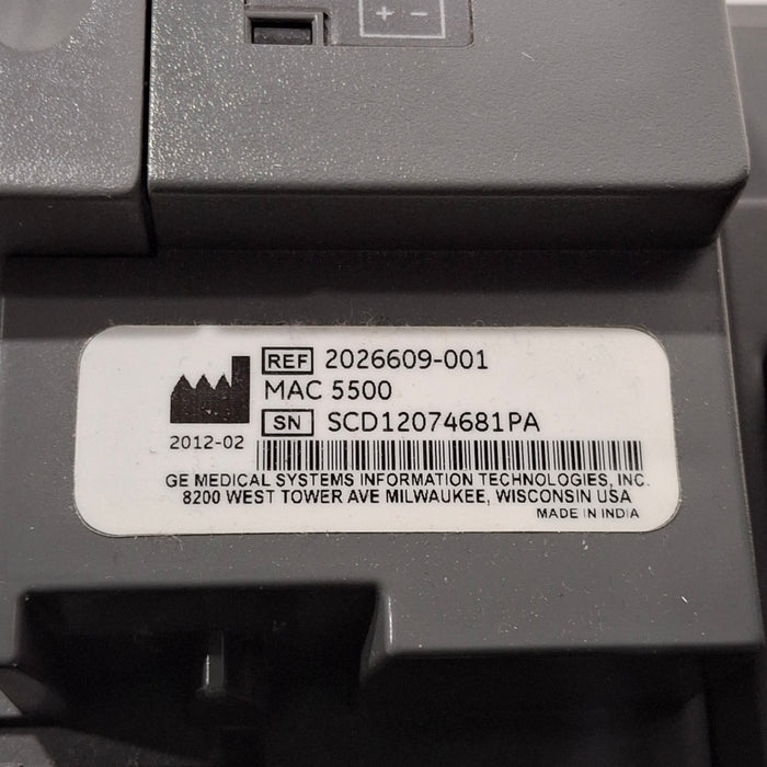 GE Healthcare GE Healthcare MAC 5500 ECG with CAM Module Cardiology reLink Medical